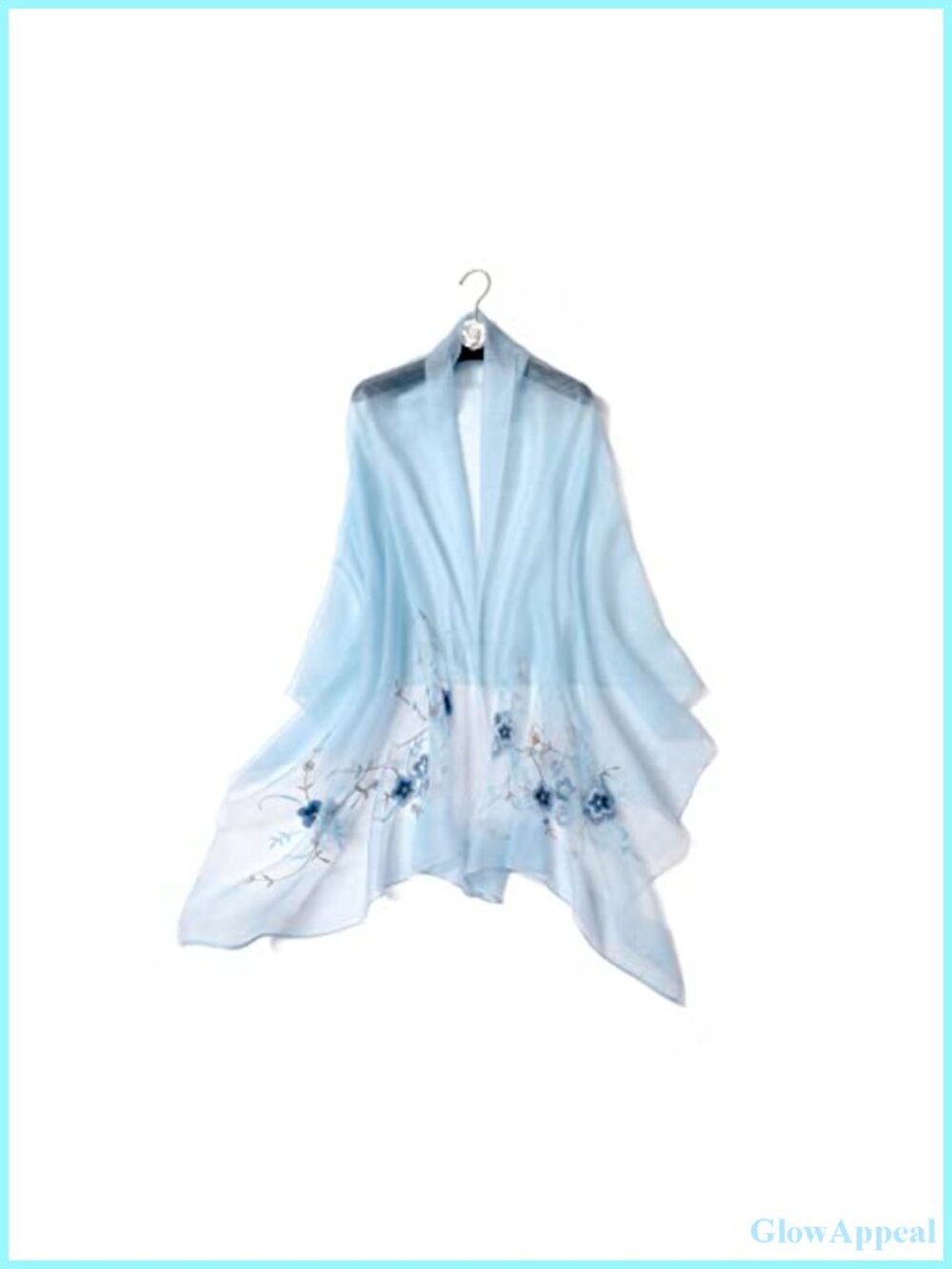 Elegant Silk Wool Wrap Shawl Evening Dress Cover Up